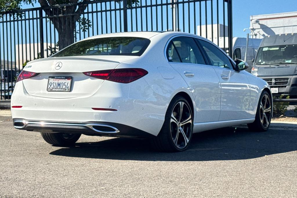 used 2025 Mercedes-Benz C-Class car, priced at $45,400
