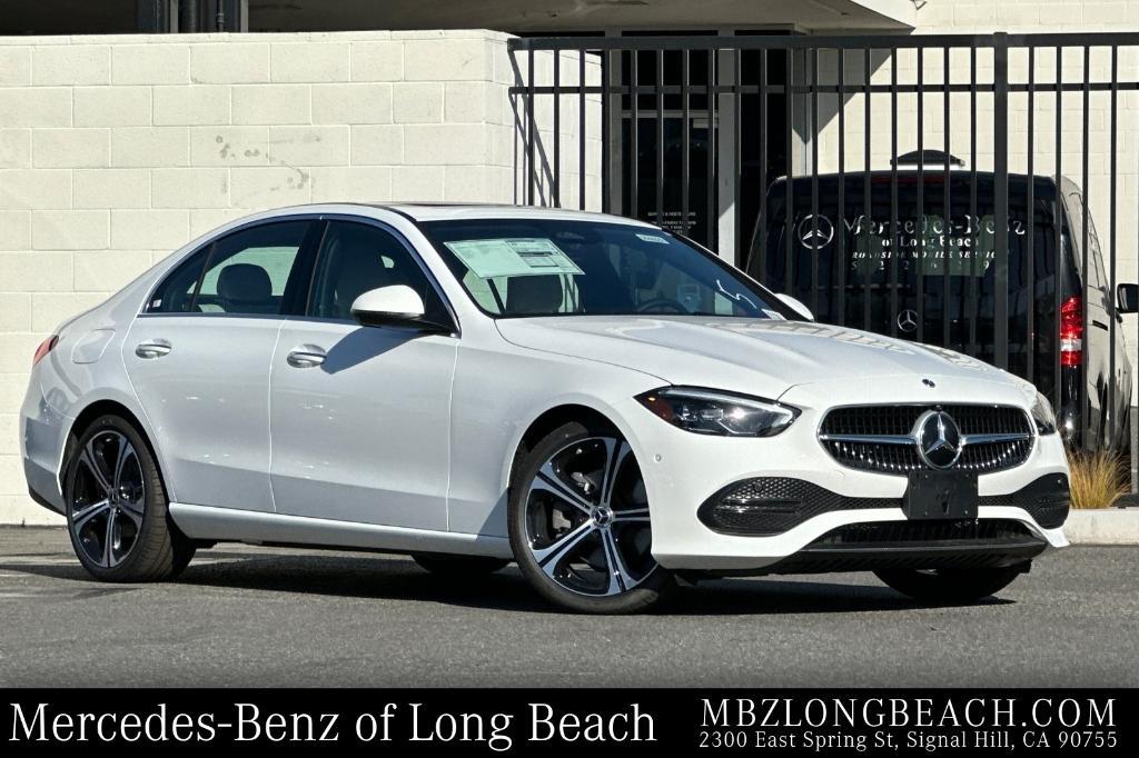 new 2025 Mercedes-Benz C-Class car, priced at $52,935