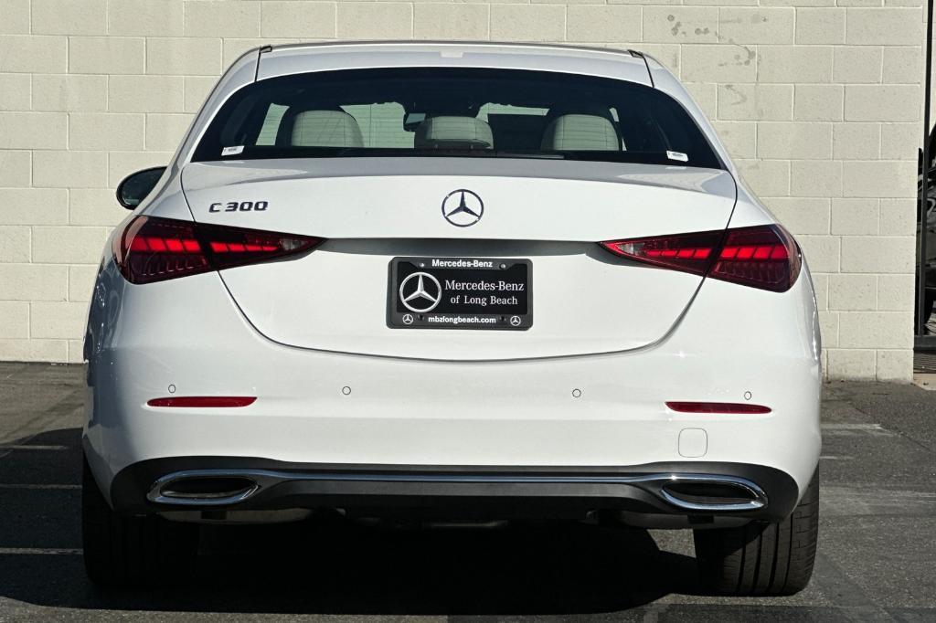 new 2025 Mercedes-Benz C-Class car, priced at $52,935