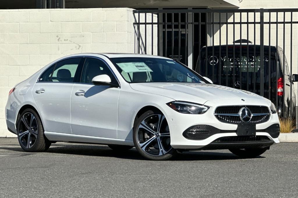new 2025 Mercedes-Benz C-Class car, priced at $52,935