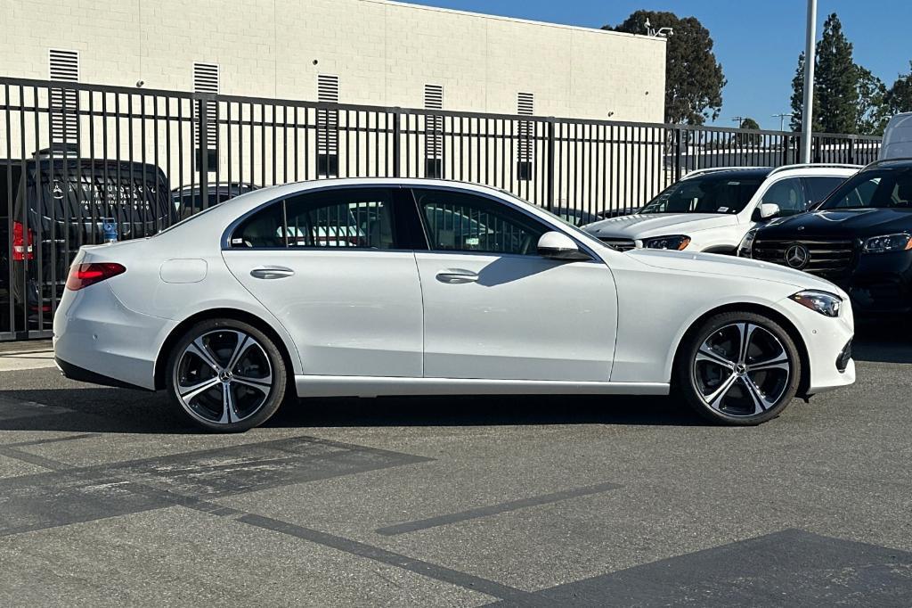 new 2025 Mercedes-Benz C-Class car, priced at $52,935