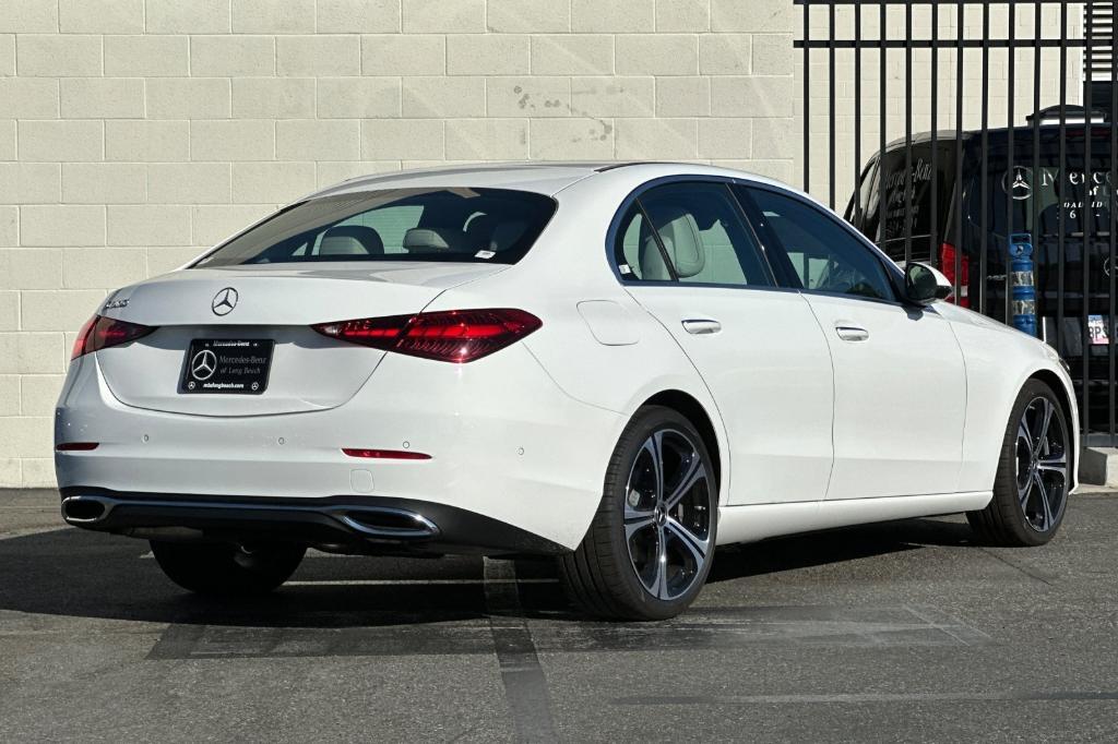 new 2025 Mercedes-Benz C-Class car, priced at $52,935