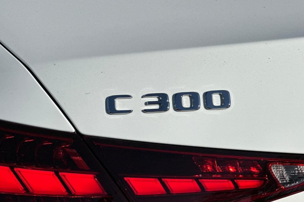new 2025 Mercedes-Benz C-Class car, priced at $52,935