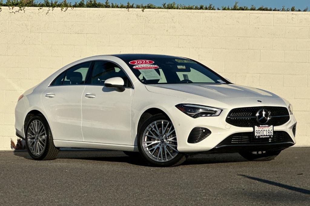 used 2025 Mercedes-Benz CLA 250 car, priced at $37,700