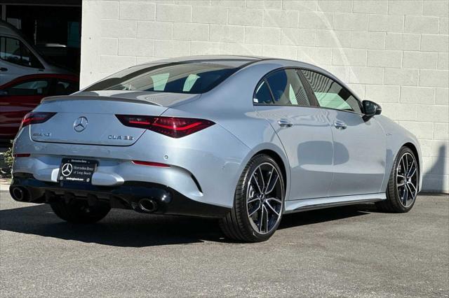 new 2025 Mercedes-Benz AMG CLA 35 car, priced at $61,035