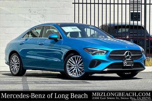 new 2025 Mercedes-Benz CLA 250 car, priced at $49,225