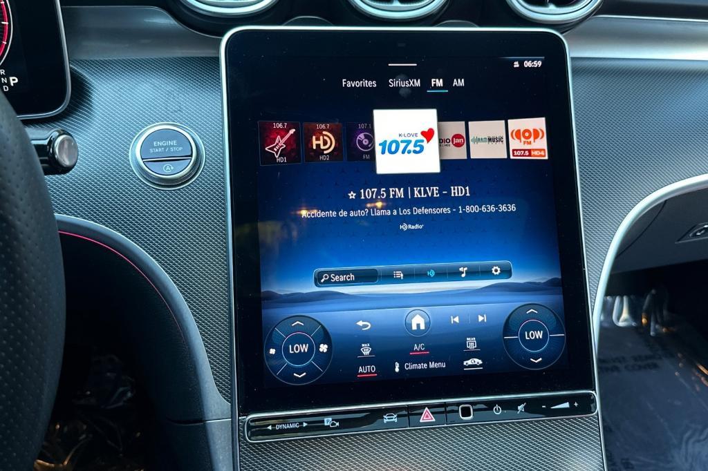 used 2023 Mercedes-Benz C-Class car, priced at $34,200