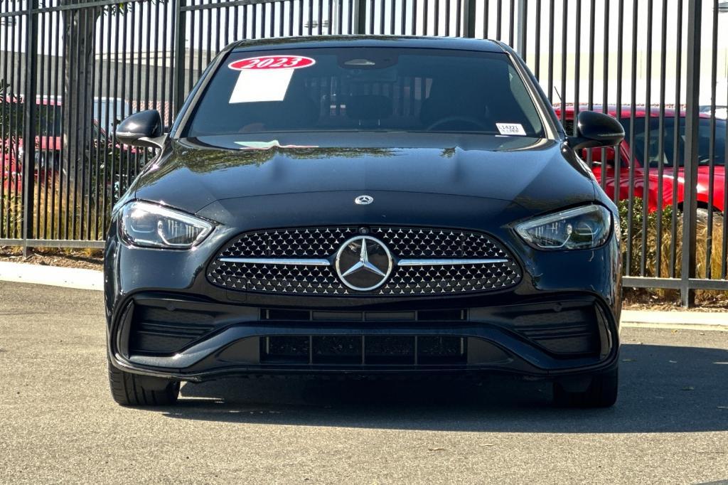 used 2023 Mercedes-Benz C-Class car, priced at $34,200