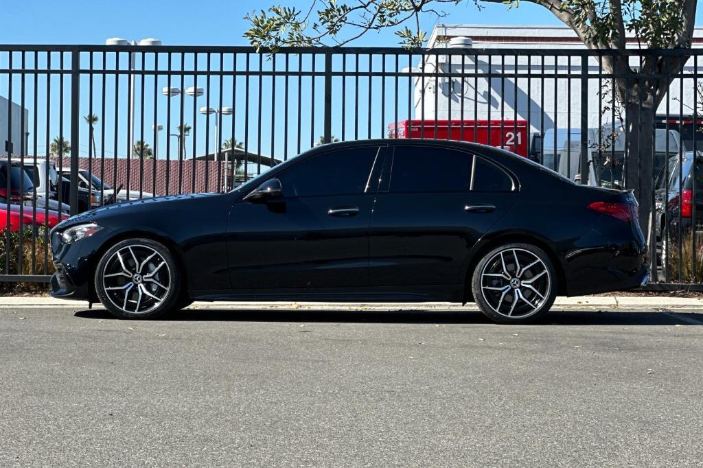 used 2023 Mercedes-Benz C-Class car, priced at $34,200