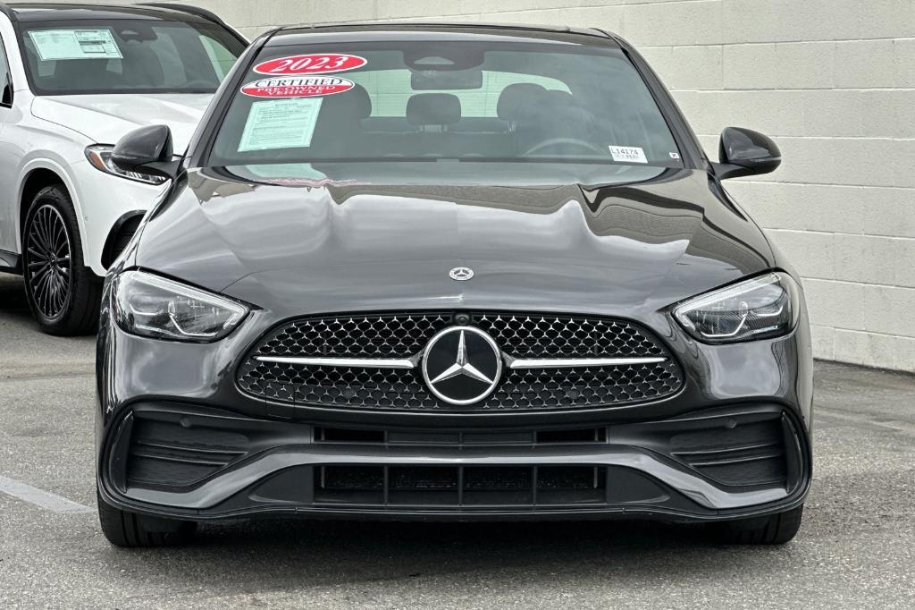 used 2023 Mercedes-Benz C-Class car, priced at $35,900