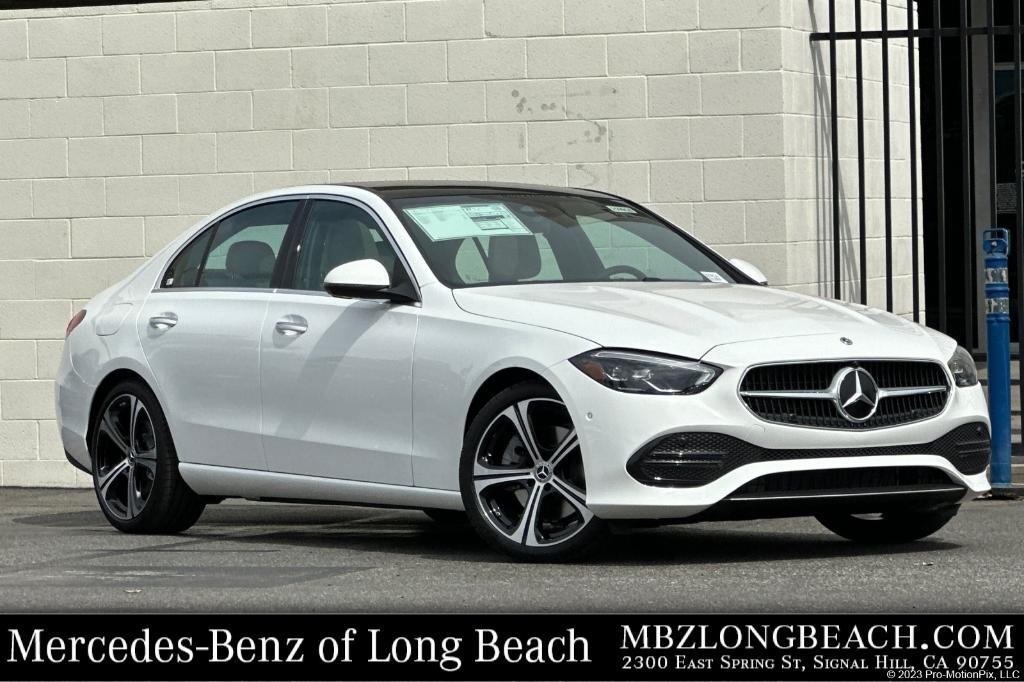 new 2025 Mercedes-Benz C-Class car, priced at $56,375