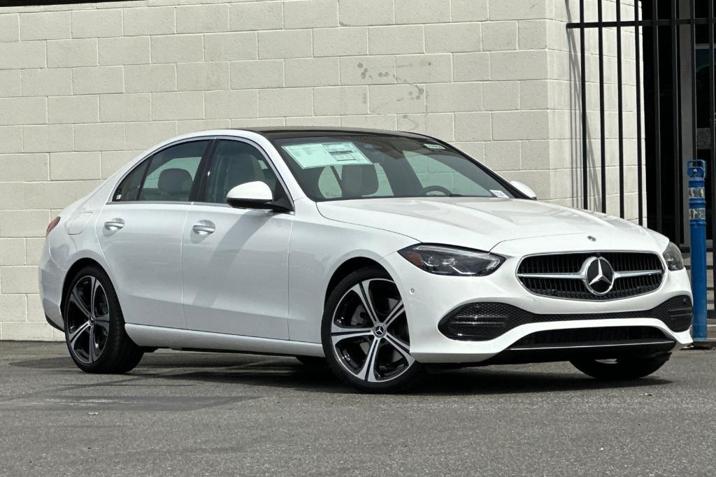 new 2025 Mercedes-Benz C-Class car, priced at $56,375