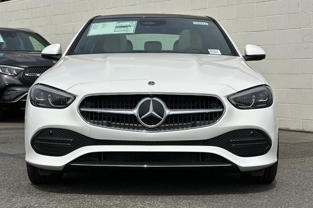 new 2025 Mercedes-Benz C-Class car, priced at $56,375
