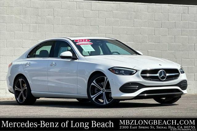 used 2024 Mercedes-Benz C-Class car, priced at $42,492