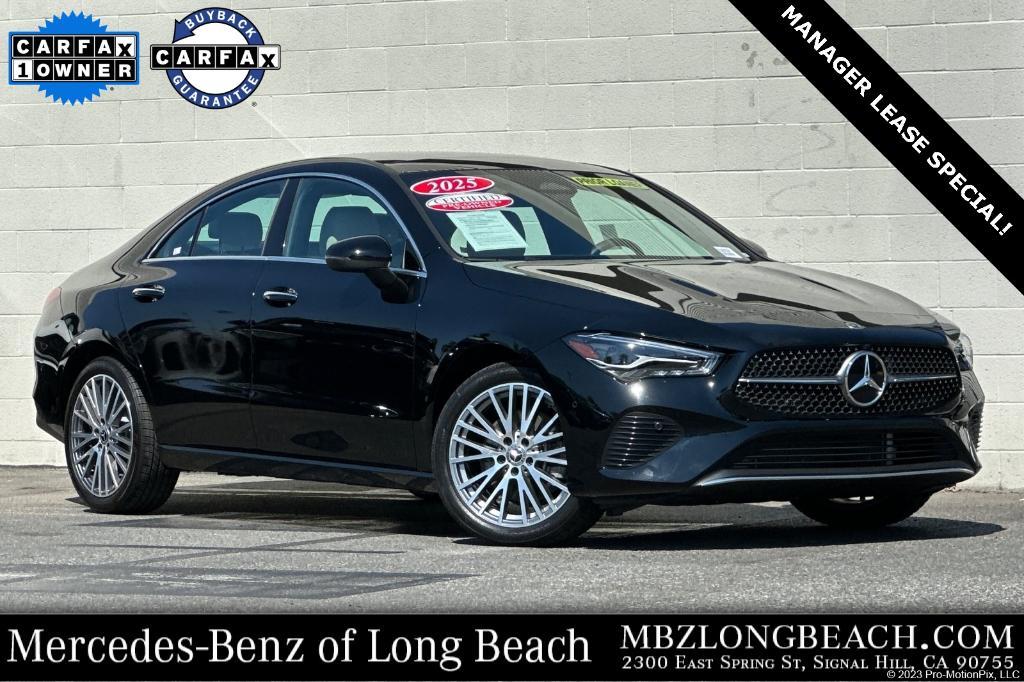 used 2025 Mercedes-Benz CLA 250 car, priced at $37,400