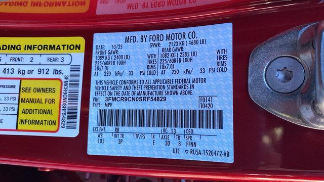 new 2025 Ford Bronco Sport car, priced at $39,665