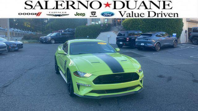 used 2020 Ford Mustang car, priced at $29,455