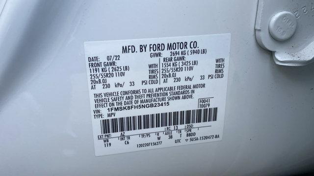 used 2022 Ford Explorer car, priced at $30,450