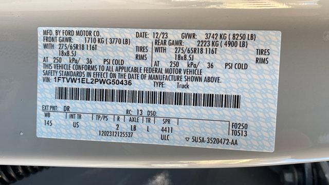 new 2023 Ford F-150 Lightning car, priced at $55,495