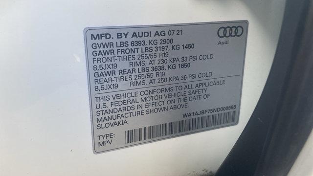 used 2022 Audi Q7 car, priced at $35,244