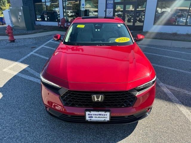 used 2023 Honda Accord Hybrid car, priced at $27,891