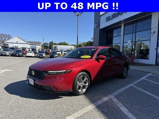 used 2023 Honda Accord Hybrid car, priced at $27,891