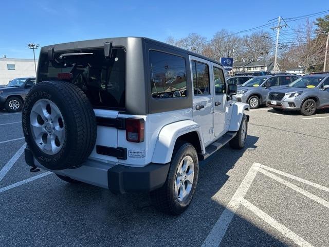 used 2015 Jeep Wrangler Unlimited car, priced at $20,991