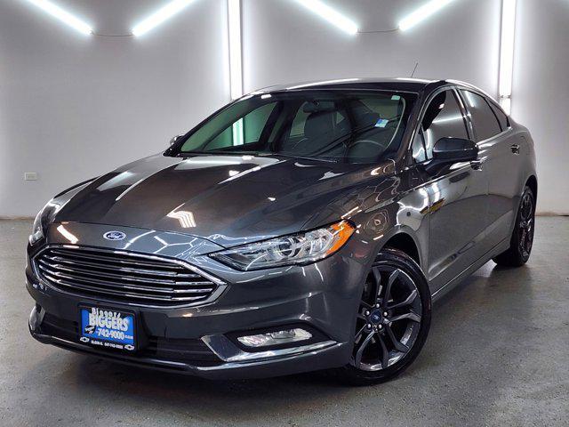 used 2018 Ford Fusion car, priced at $18,450