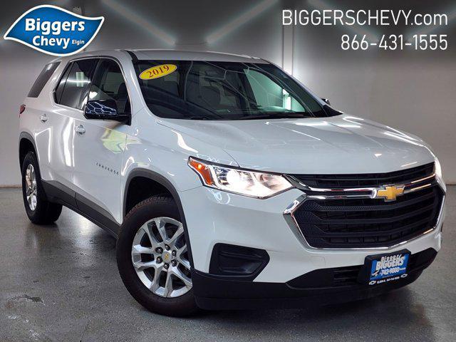 used 2019 Chevrolet Traverse car, priced at $22,760