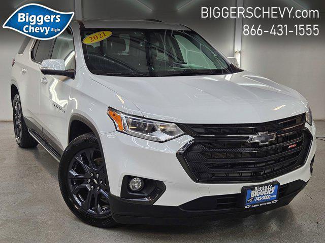 used 2021 Chevrolet Traverse car, priced at $32,760