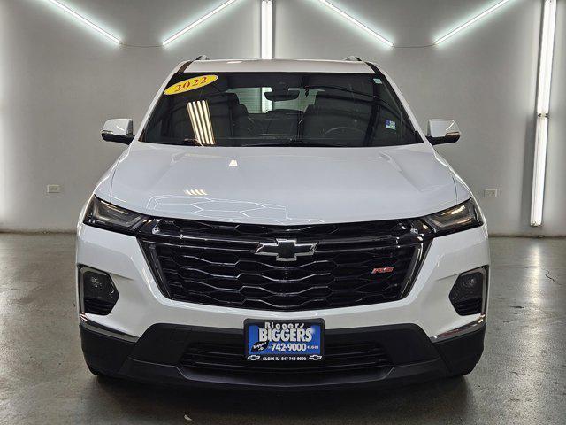 used 2022 Chevrolet Traverse car, priced at $35,460