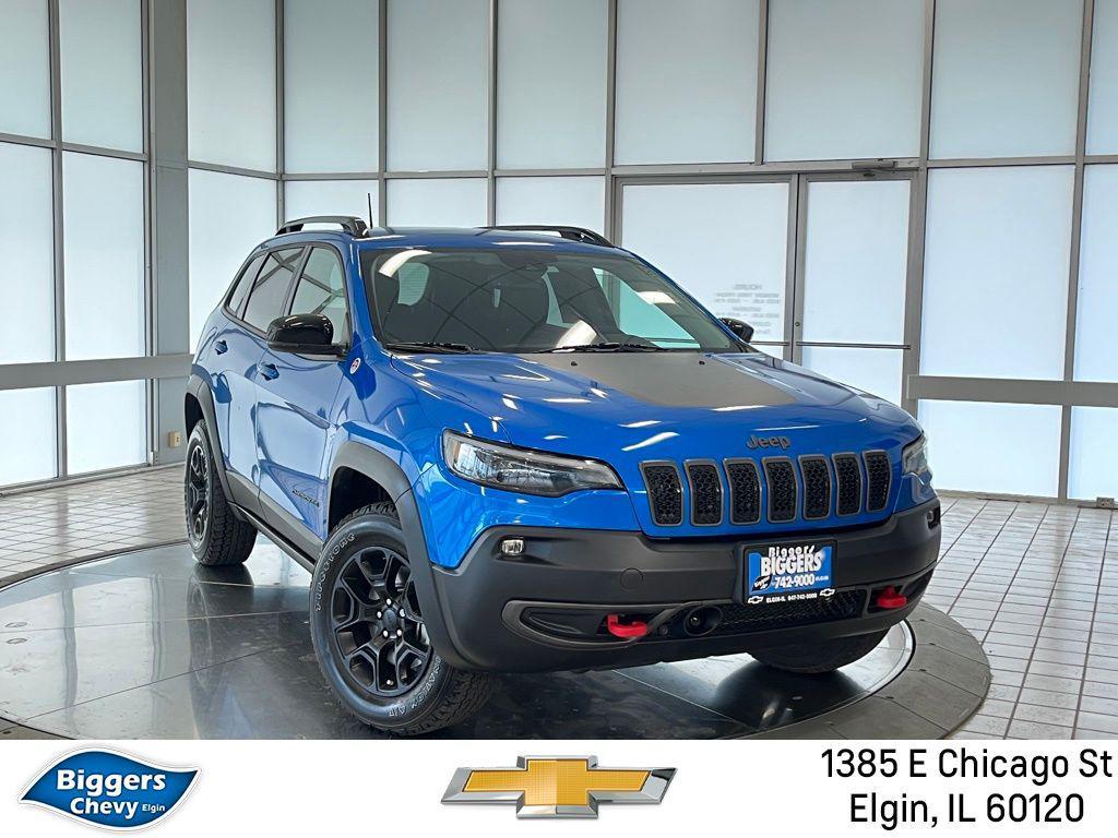 used 2022 Jeep Cherokee car, priced at $23,908