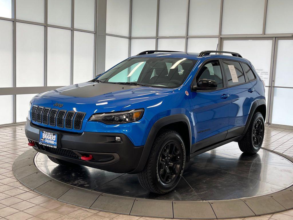 used 2022 Jeep Cherokee car, priced at $24,500