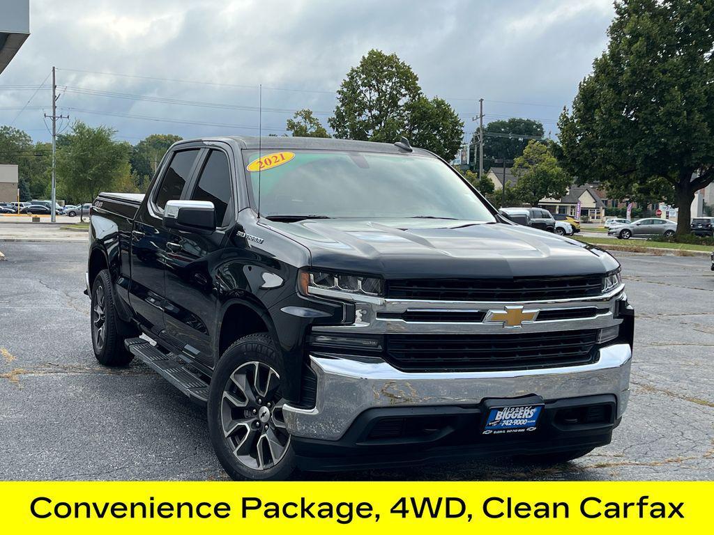 used 2021 Chevrolet Silverado 1500 car, priced at $32,857