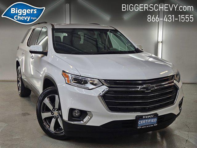 used 2021 Chevrolet Traverse car, priced at $33,860