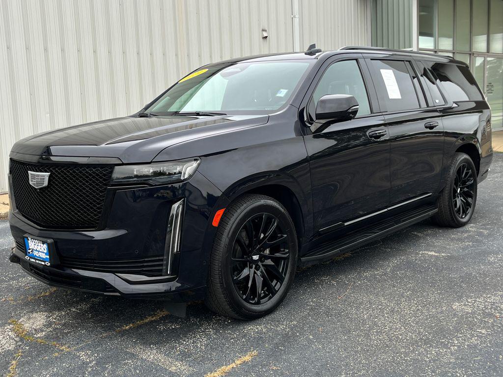 used 2021 Cadillac Escalade ESV car, priced at $65,557