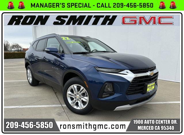 used 2022 Chevrolet Blazer car, priced at $23,200