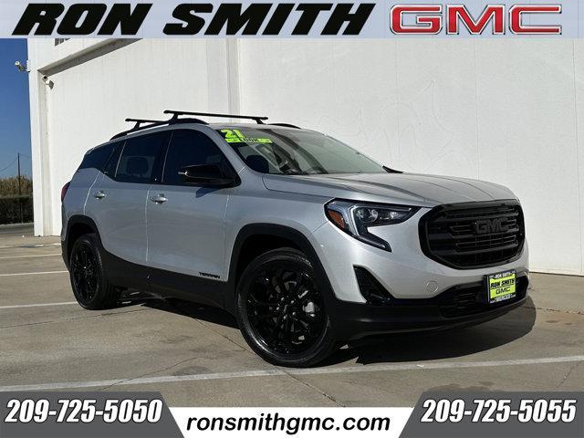 used 2021 GMC Terrain car, priced at $27,900