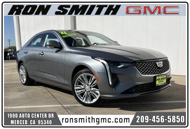 used 2021 Cadillac CT4 car, priced at $30,900