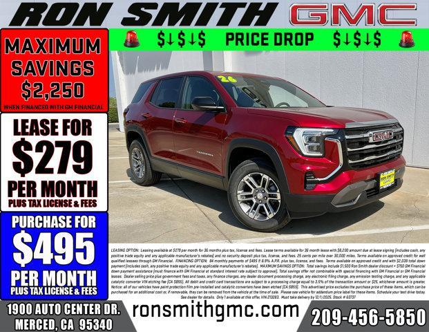 new 2026 GMC Terrain car, priced at $33,540