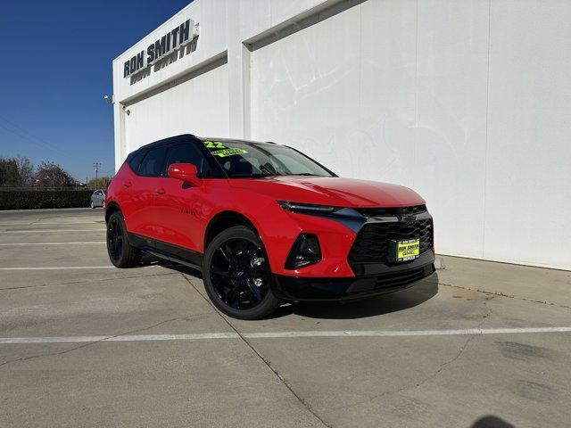 used 2022 Chevrolet Blazer car, priced at $35,900