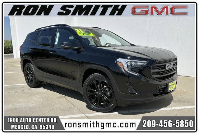 used 2021 GMC Terrain car, priced at $23,900