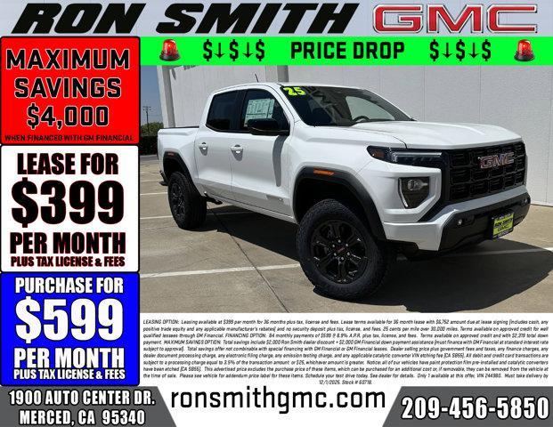 new 2025 GMC Canyon car, priced at $38,495