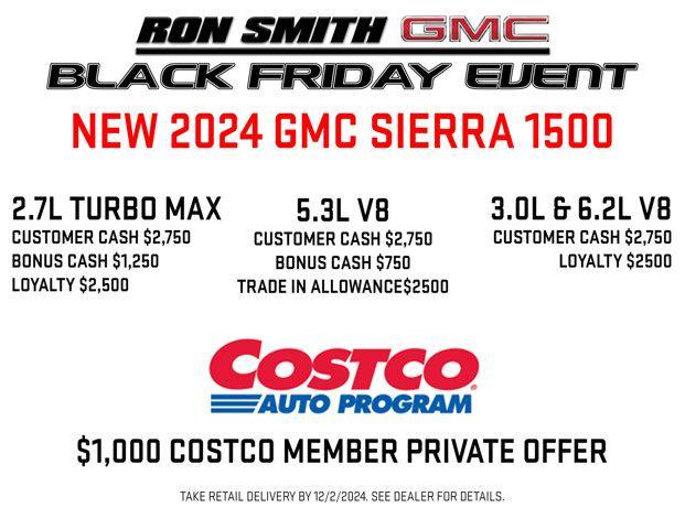 new 2024 GMC Sierra 1500 car, priced at $58,860