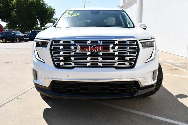 used 2024 GMC Acadia car, priced at $57,900