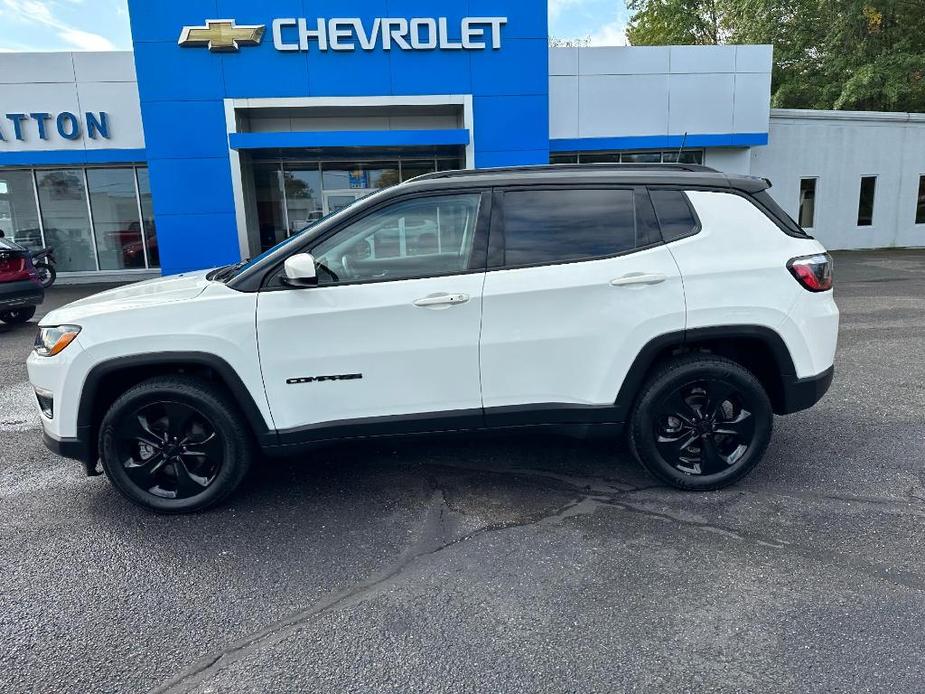 used 2021 Jeep Compass car, priced at $22,500