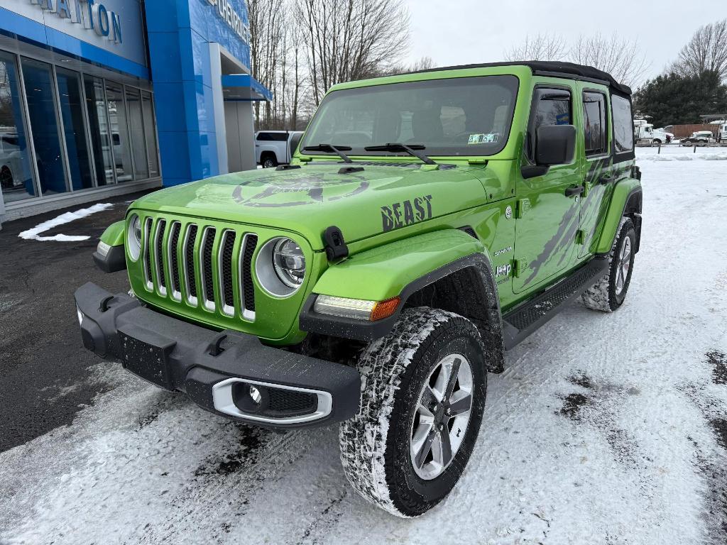 used 2018 Jeep Wrangler Unlimited car, priced at $24,500