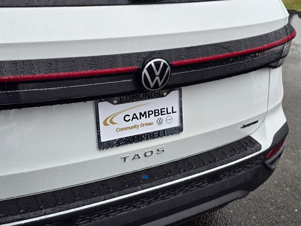 new 2025 Volkswagen Taos car, priced at $31,999