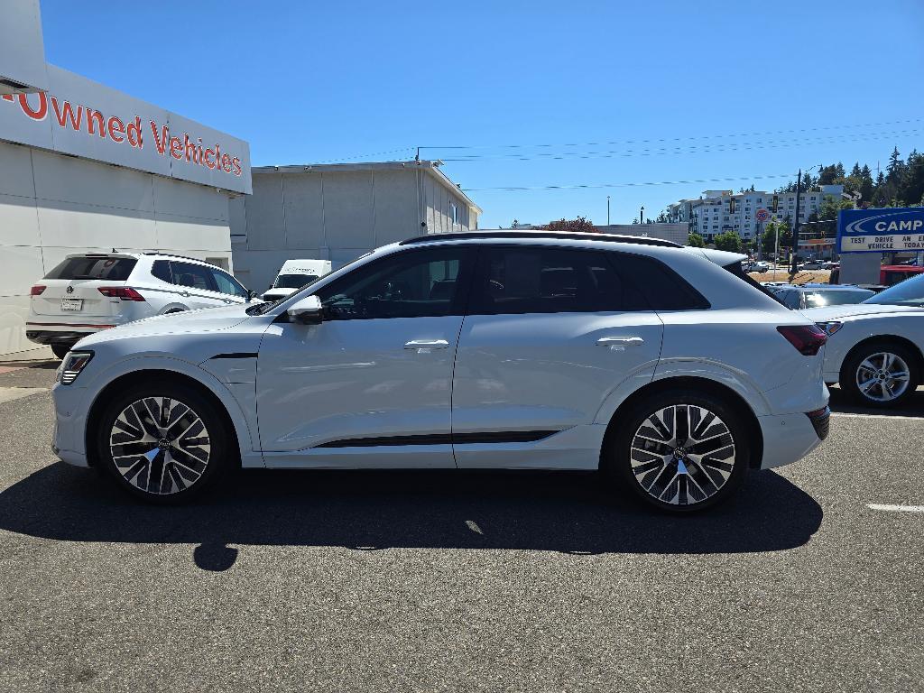 used 2024 Audi Q8 e-tron car, priced at $48,955