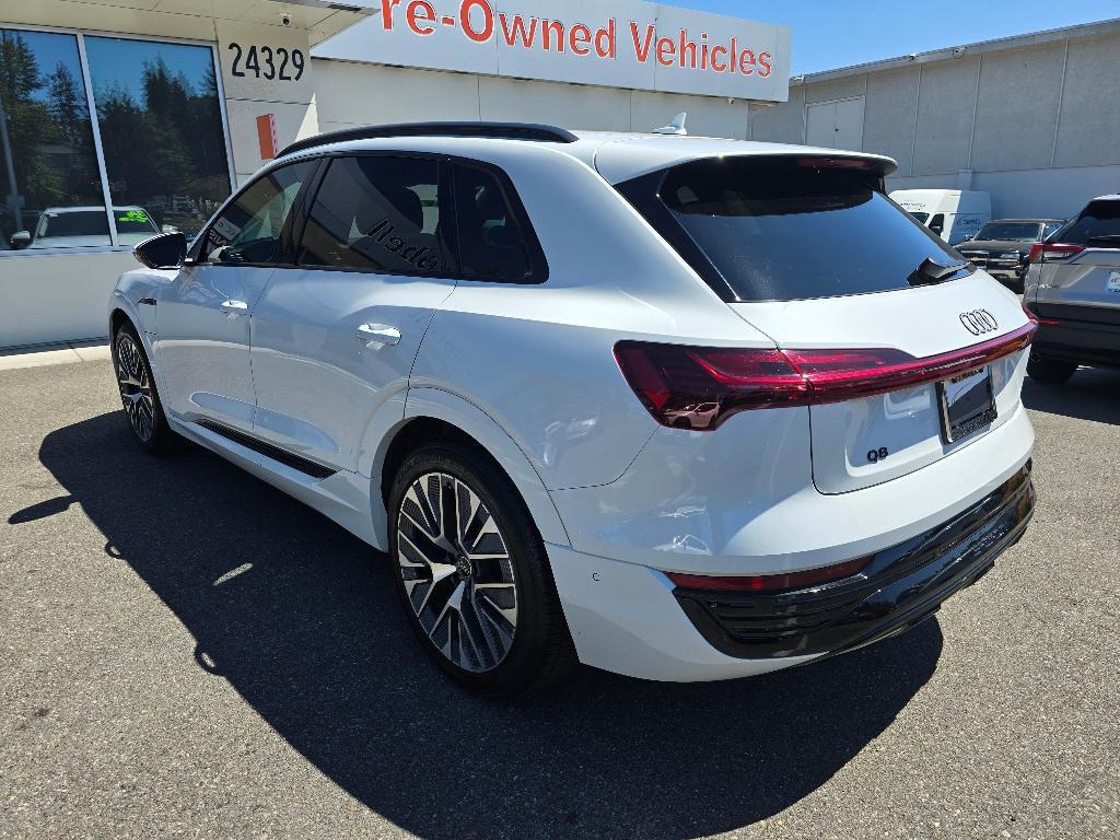 used 2024 Audi Q8 e-tron car, priced at $48,955